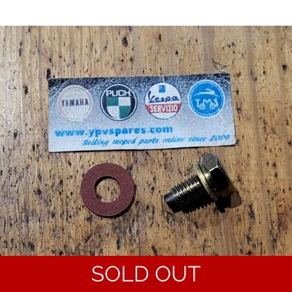 M8 magnetic gearbox oil bung and washer.